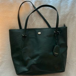 Green coach purse